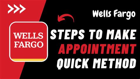 Make Appt At Wells Fargo